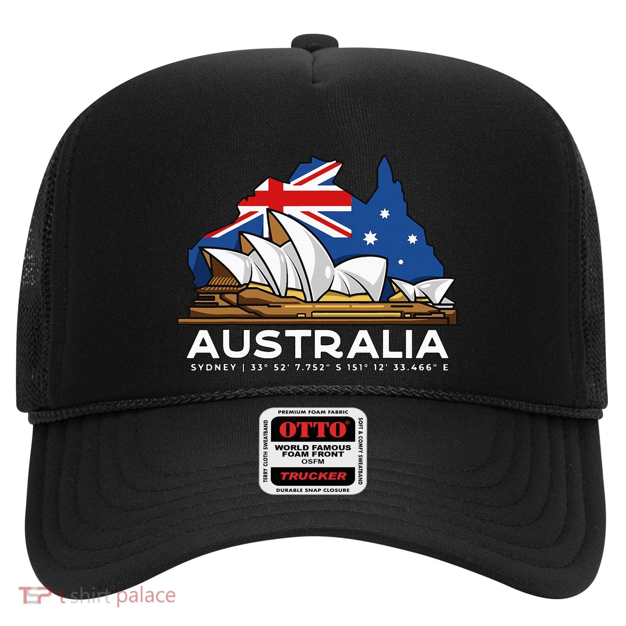 Australia Sydney Gps Coordinates Opera House Hat