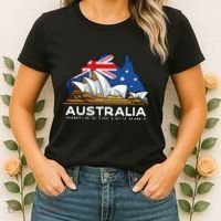 Australia Sydney Gps Coordinates Opera House Women's T-Shirt thumb 2