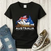 Australia Sydney Gps Coordinates Opera House Women's T-Shirt thumb 3