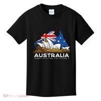 Australia Sydney Gps Coordinates Opera House Kids T-Shirt thumb 0