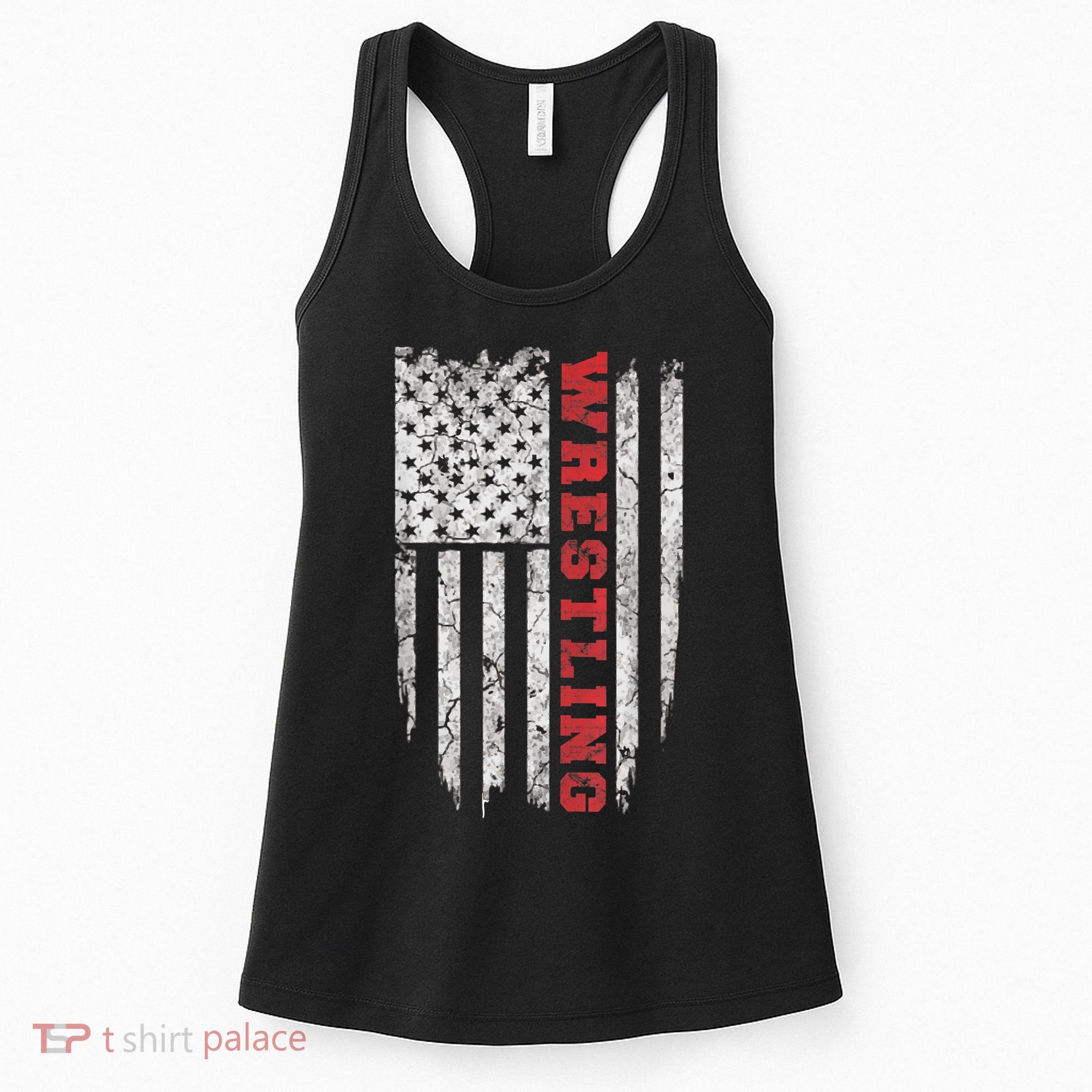 American Sport Gift Wrestling TShirt USA Gift Women's Tank Top