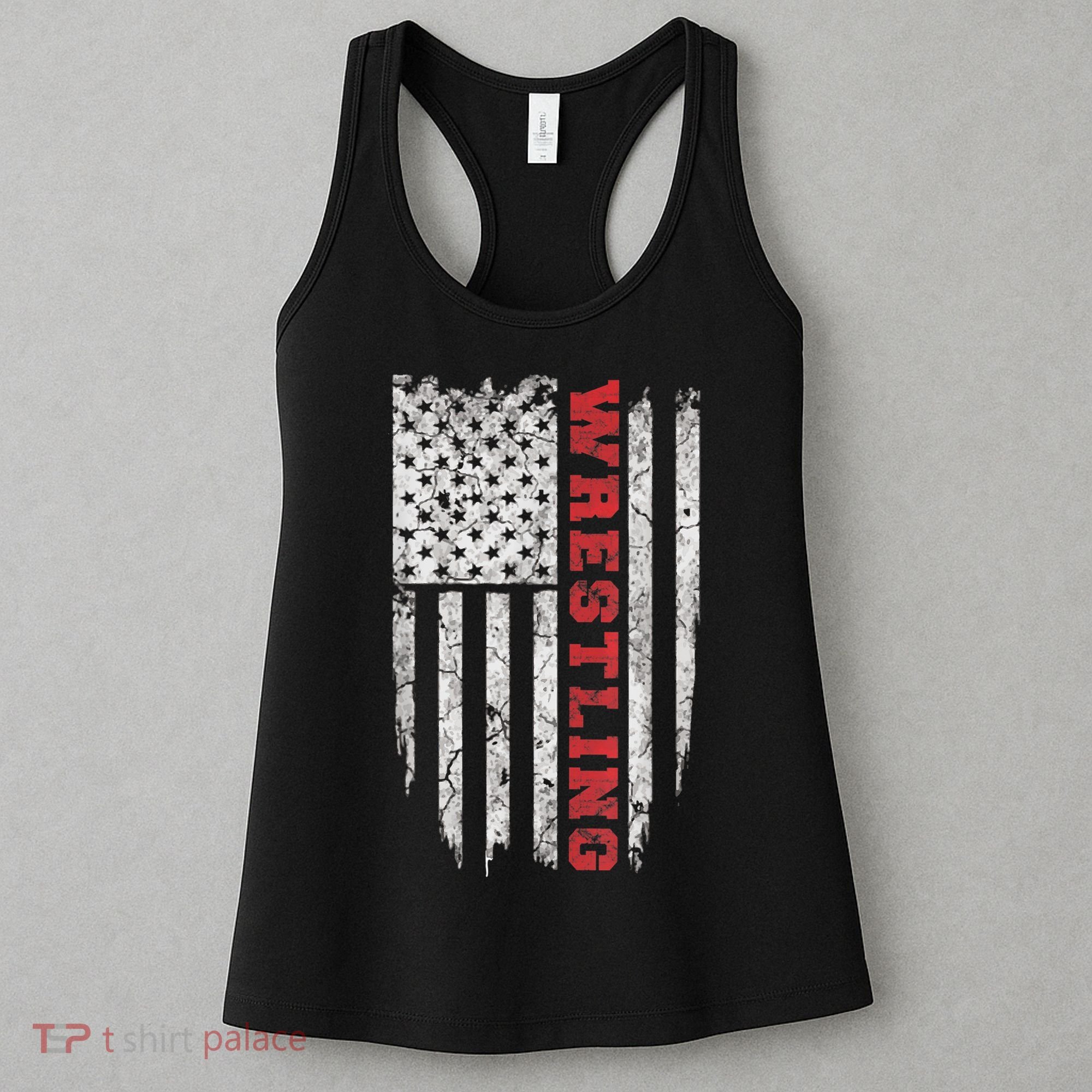 American Sport Gift Wrestling TShirt USA Gift Women's Tank Top