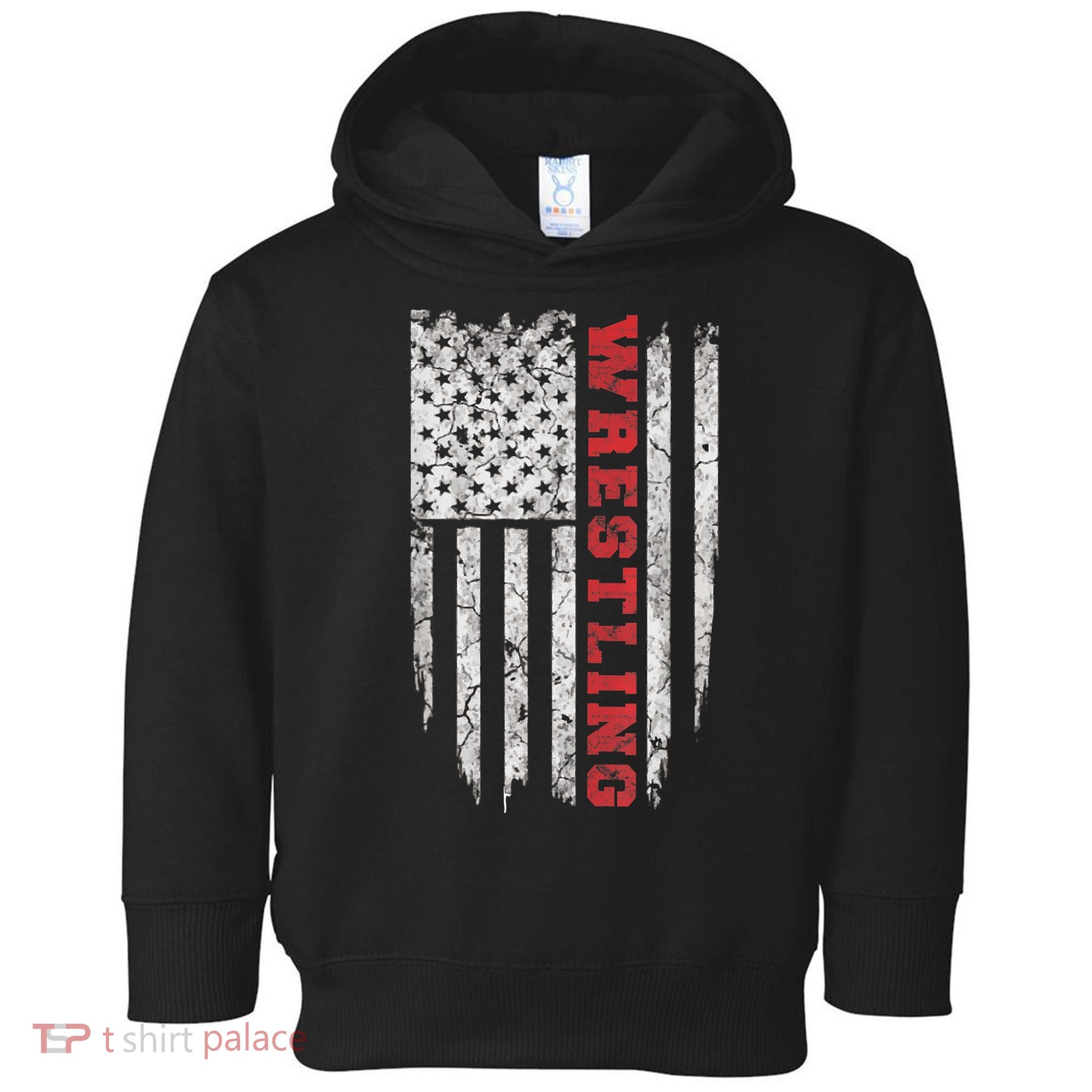 American Sport Gift Wrestling TShirt USA Gift Toddler Hoodie