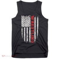 American Sport Gift Wrestling TShirt USA Gift Tank Top thumb 0