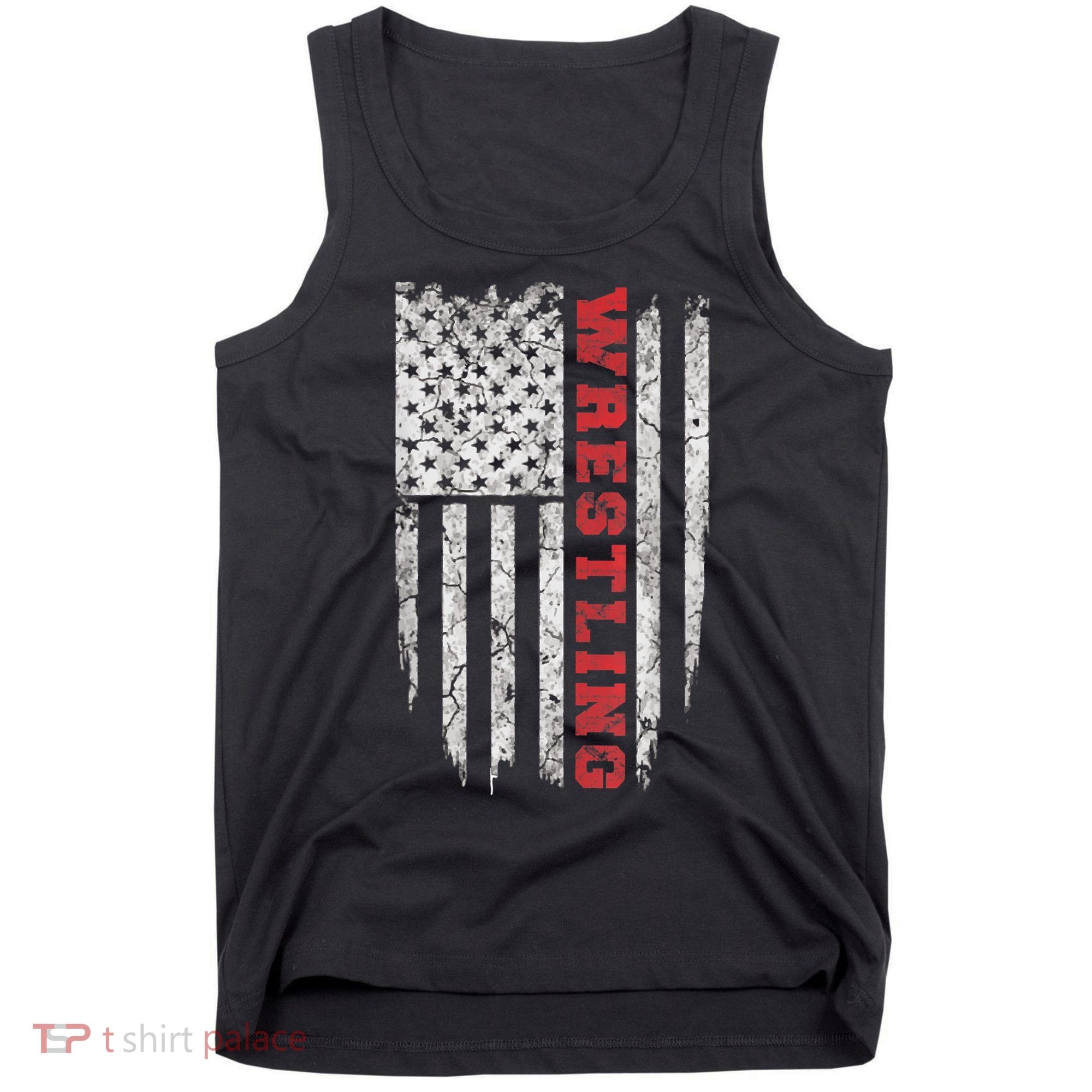 American Sport Gift Wrestling TShirt USA Gift Tank Top