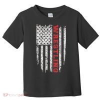 American Sport Gift Wrestling TShirt USA Gift Toddler T-Shirt thumb 0