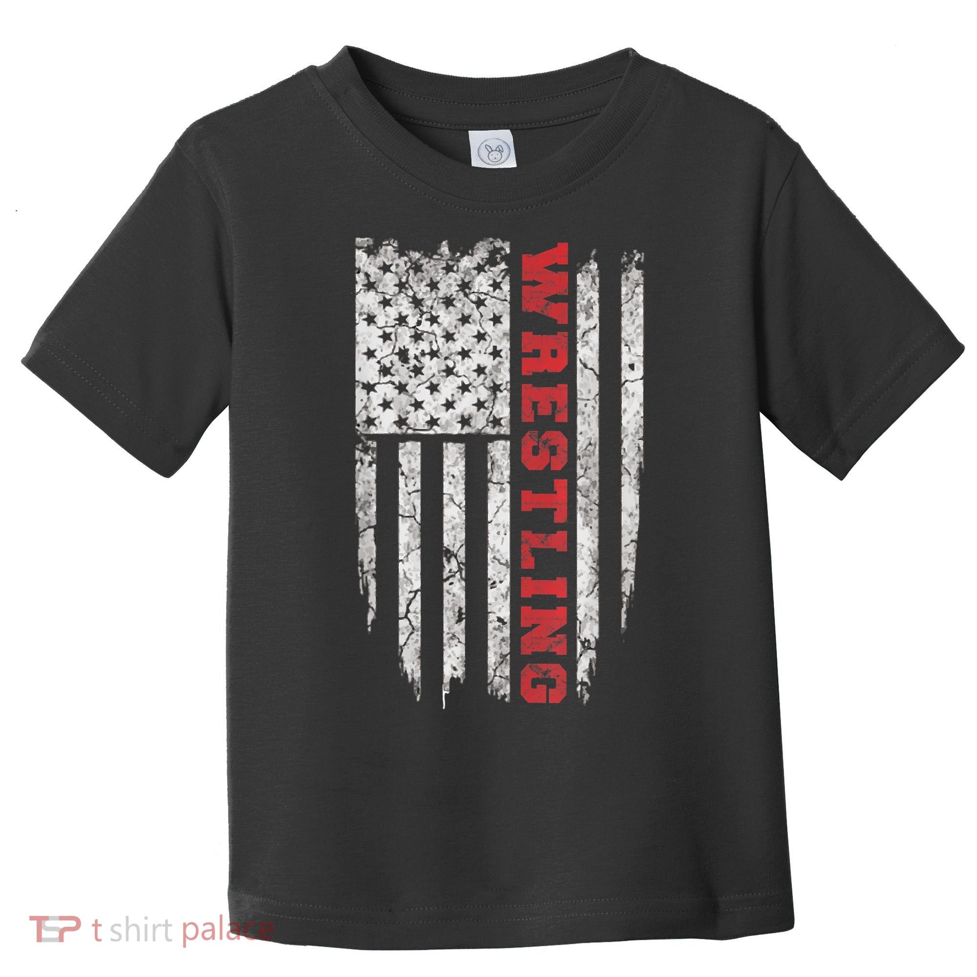 American Sport Gift Wrestling TShirt USA Gift Toddler T-Shirt