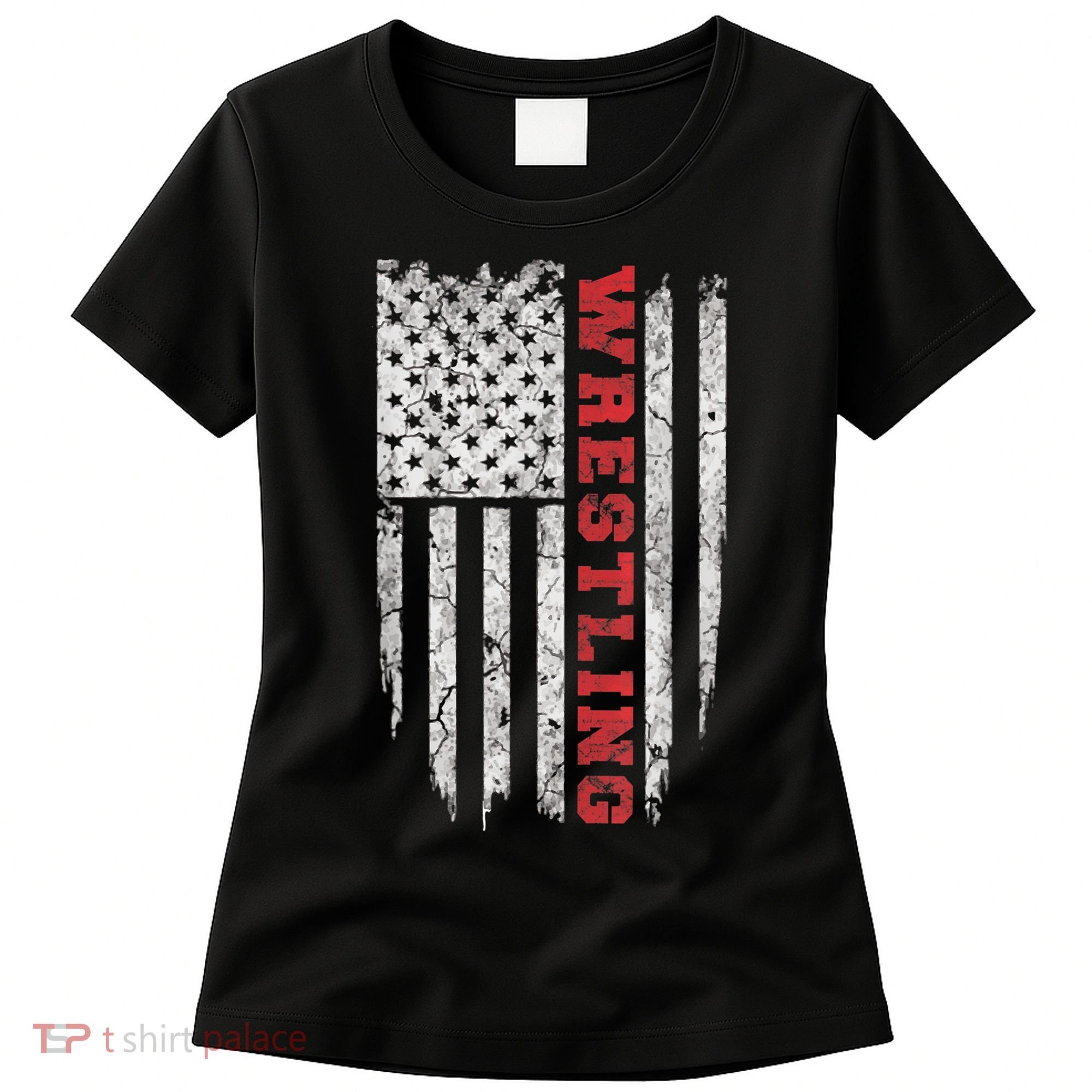 American Sport Gift Wrestling TShirt USA Gift Women's T-Shirt