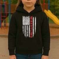 American Sport Gift Wrestling TShirt USA Gift Kids Hoodie thumb 3