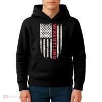 American Sport Gift Wrestling TShirt USA Gift Kids Hoodie thumb 4