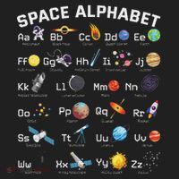 Alphabet Space Galaxy Abcs Letters Science Teacher Women's Sweatshirt thumb 2