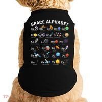 Alphabet Space Galaxy Abcs Letters Science Teacher Doggie Tank thumb 0