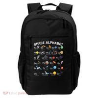 Alphabet Space Galaxy Abcs Letters Science Teacher Backpack thumb 0
