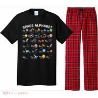 Alphabet Space Galaxy Abcs Letters Science Teacher Pajama Set thumb 0