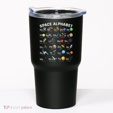 Alphabet Space Galaxy Abcs Letters Science Teacher Tumbler