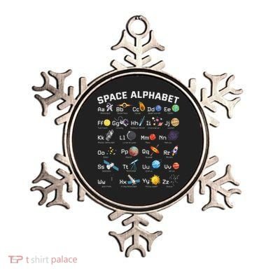 Alphabet Space Galaxy Abcs Letters Science Teacher Ornament