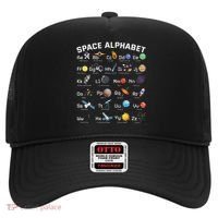 Alphabet Space Galaxy Abcs Letters Science Teacher Hat thumb 0
