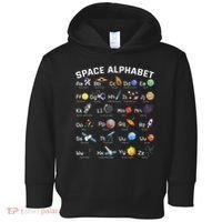 Alphabet Space Galaxy Abcs Letters Science Teacher Toddler Hoodie thumb 0