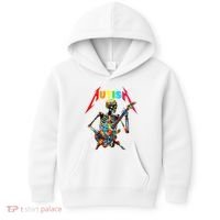 Autism Skeleton Guitar Player Rock Music Autism Awareness Kids Hoodie thumb 0