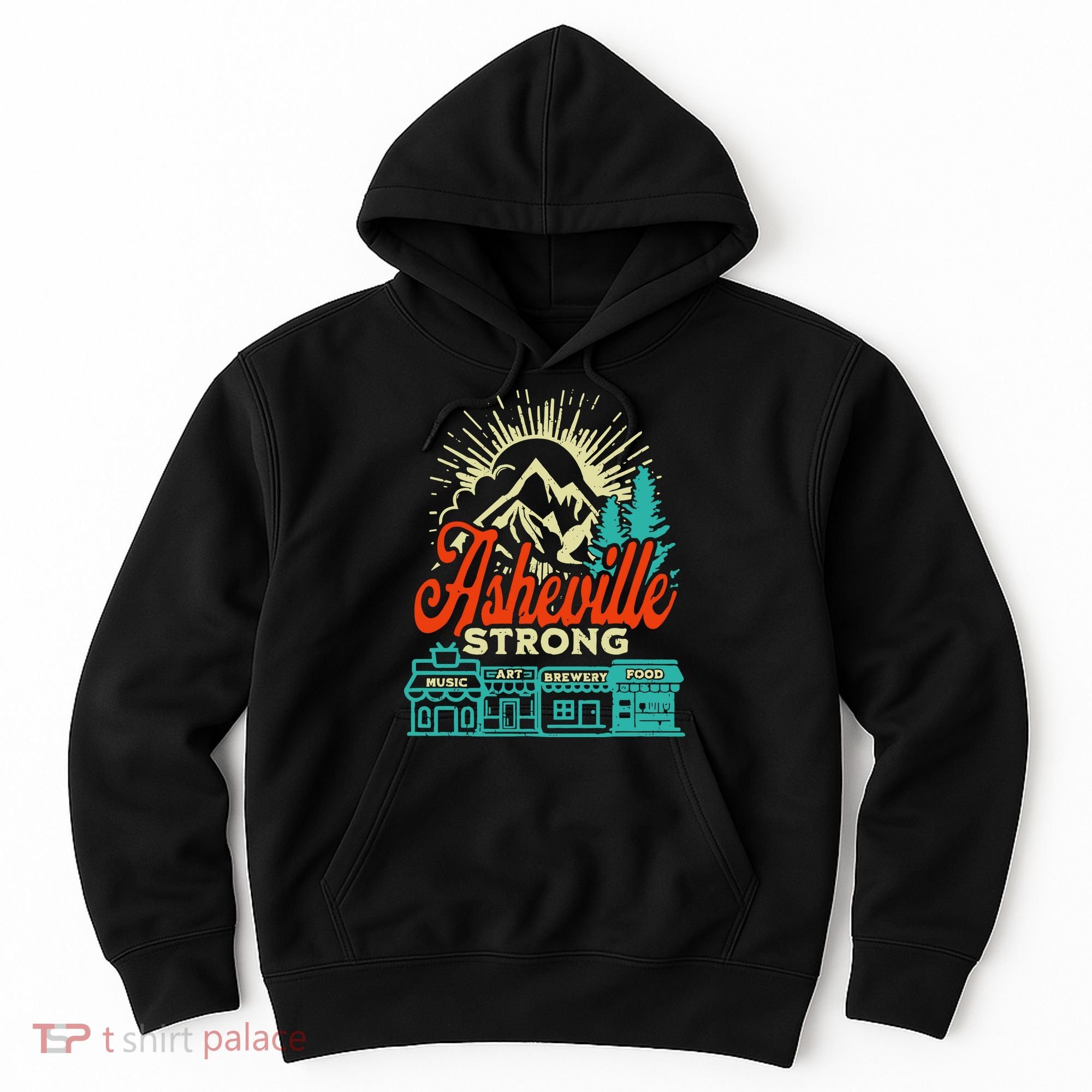 Asheville Strong Hurricane Helene Hoodie