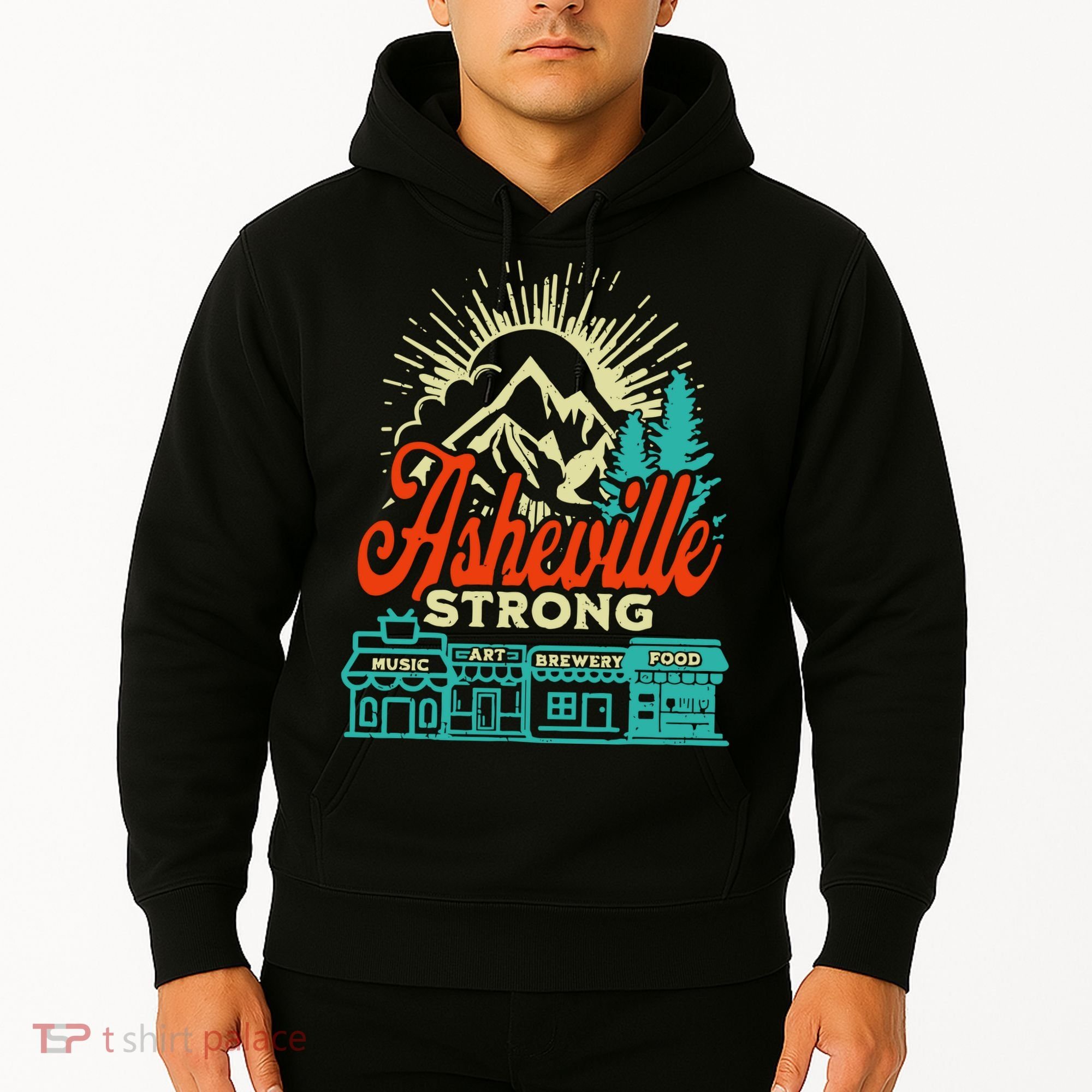 Asheville Strong Hurricane Helene Hoodie