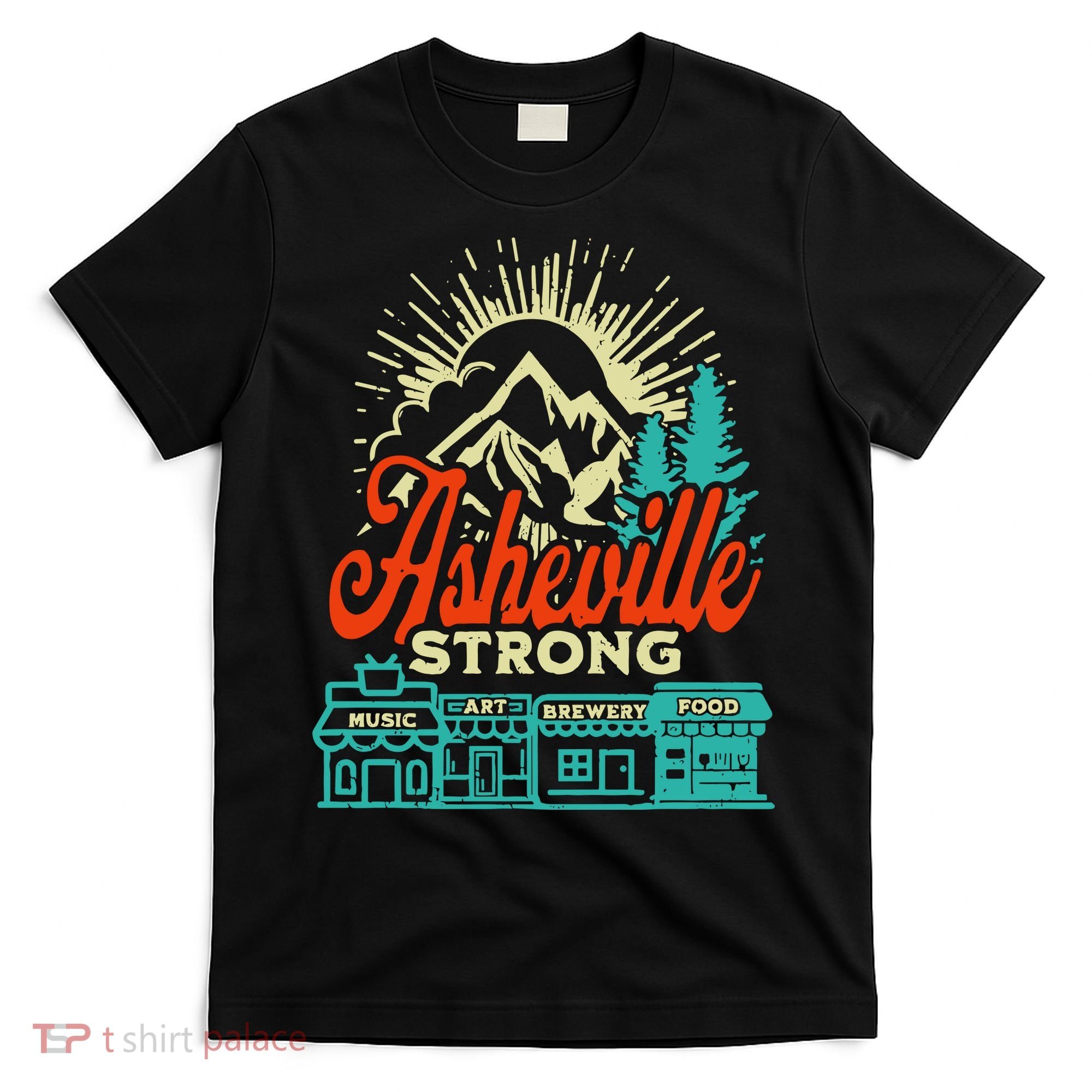 Asheville Strong Hurricane Helene T-Shirt