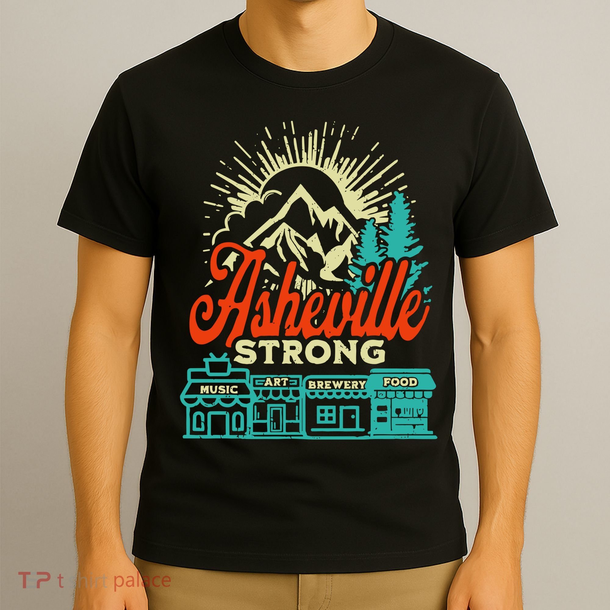 Asheville Strong Hurricane Helene T-Shirt