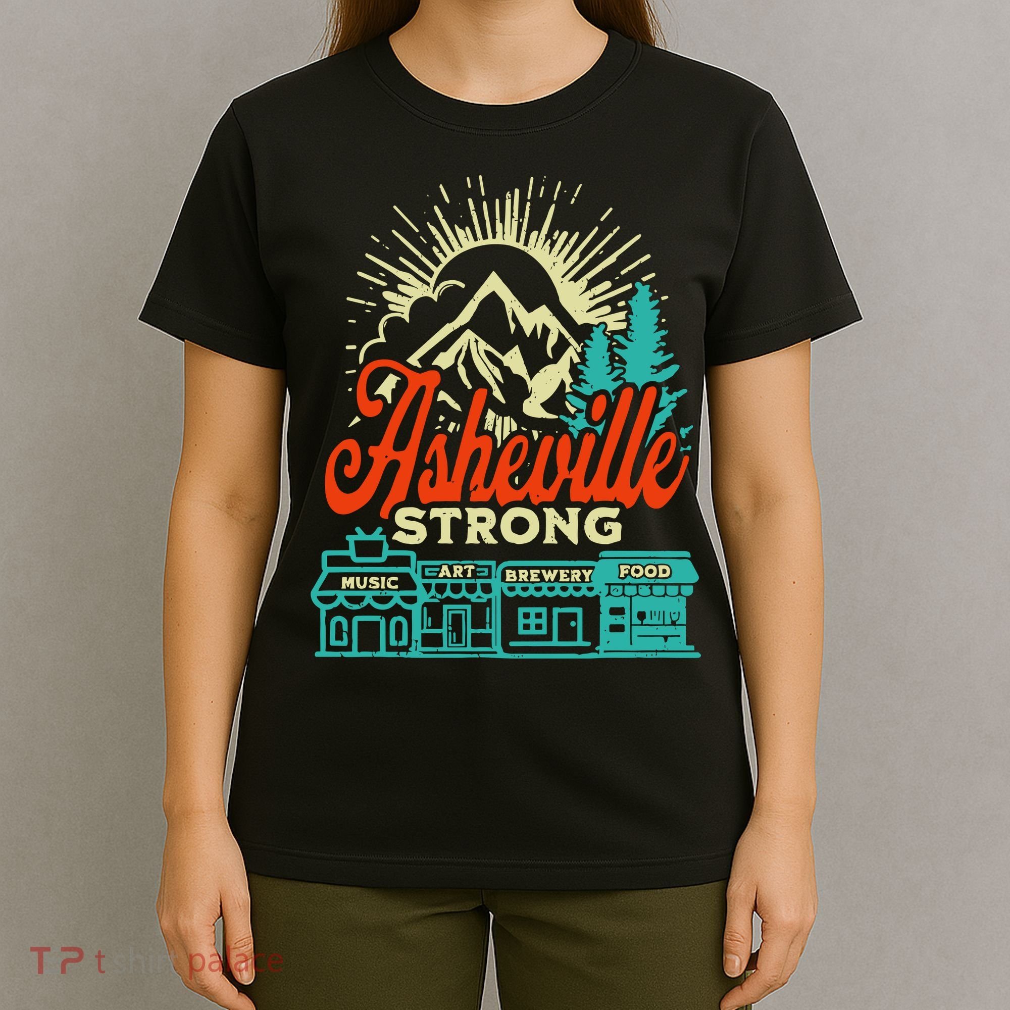 Asheville Strong Hurricane Helene T-Shirt