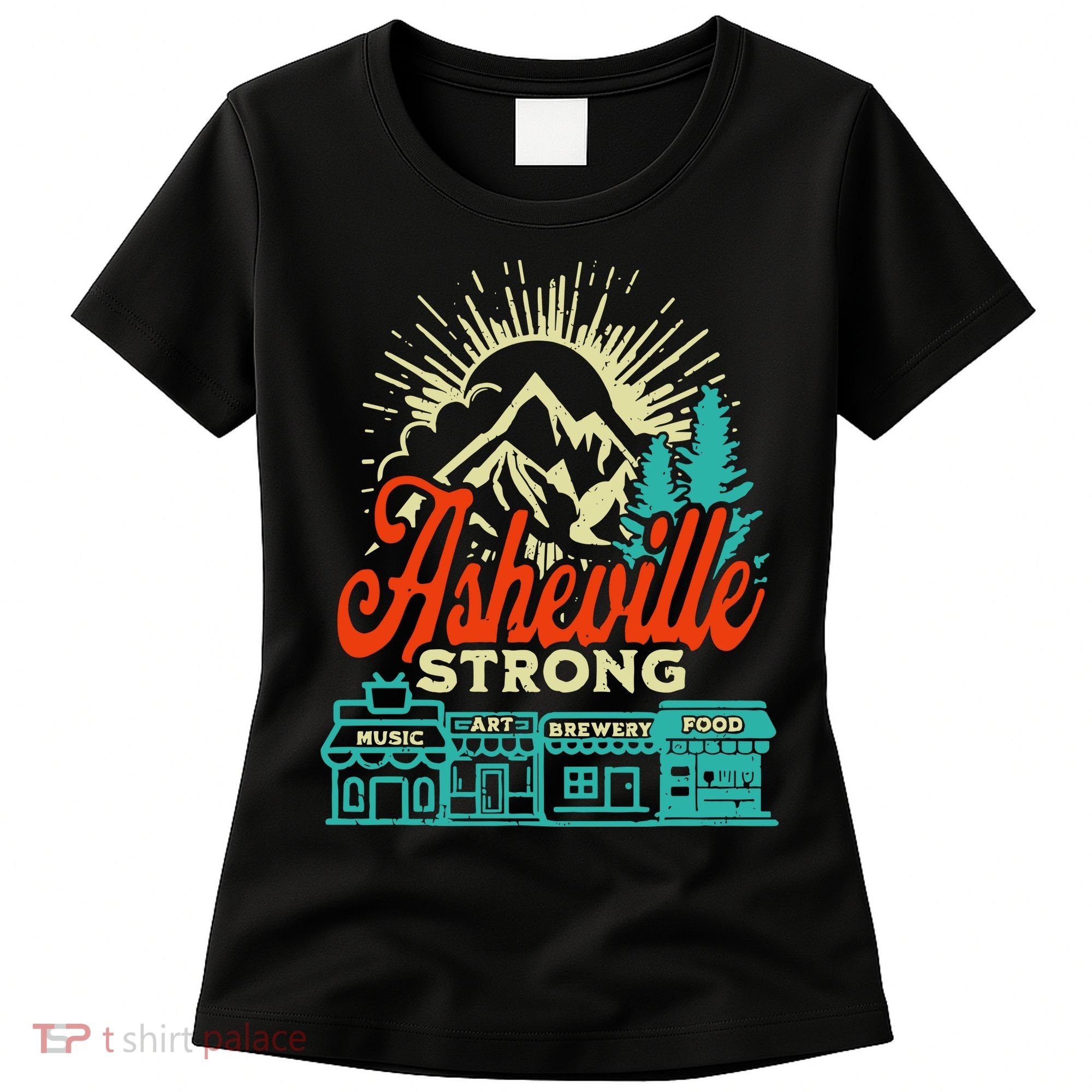Asheville Strong Hurricane Helene Women's T-Shirt