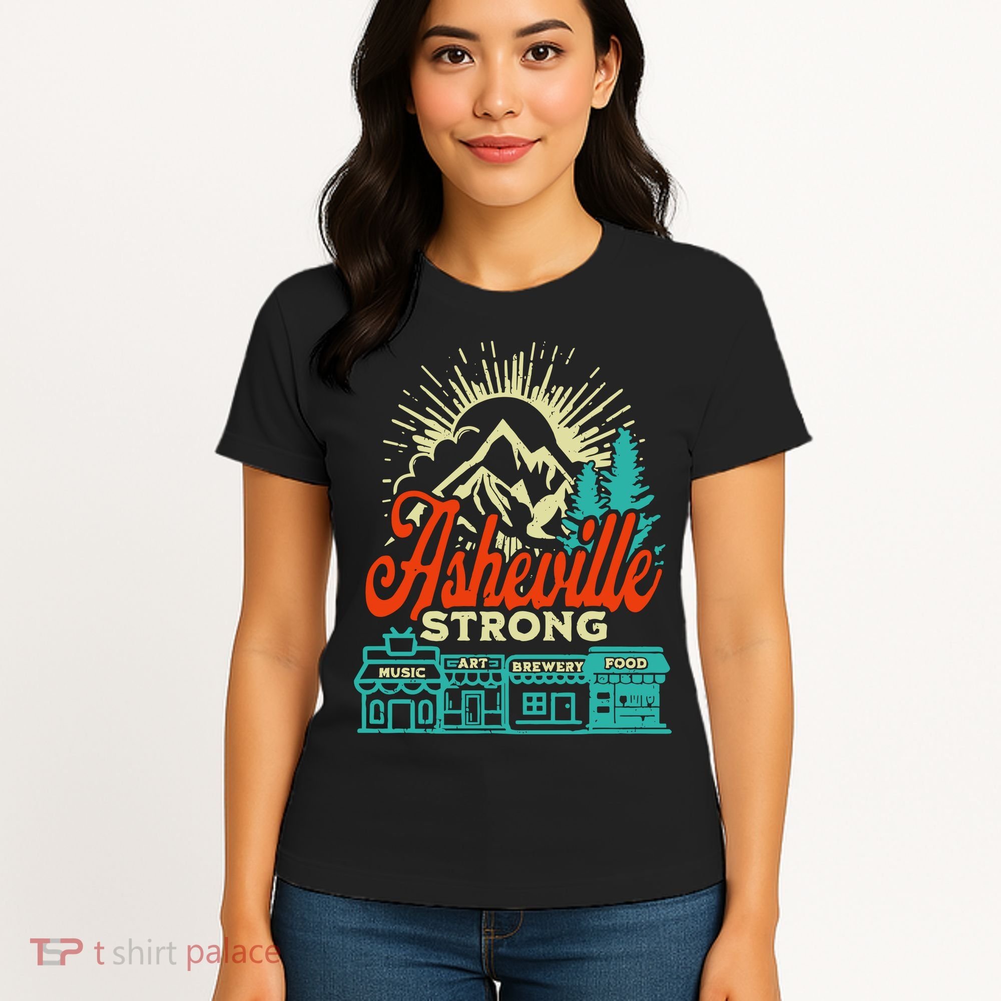 Asheville Strong Hurricane Helene Women's T-Shirt