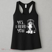 Australian Shepherd Herding Dog Funny I Herd You Mom Dad Women's Tank Top thumb 3