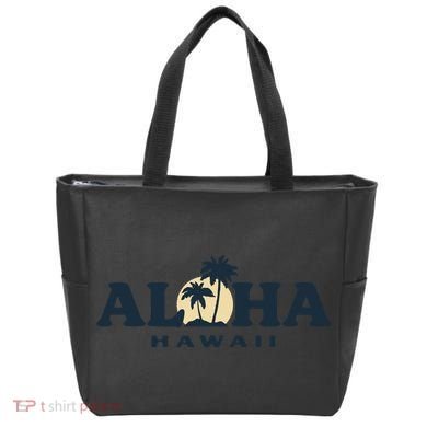 Aloha Sunset Hawaii Tote Bag