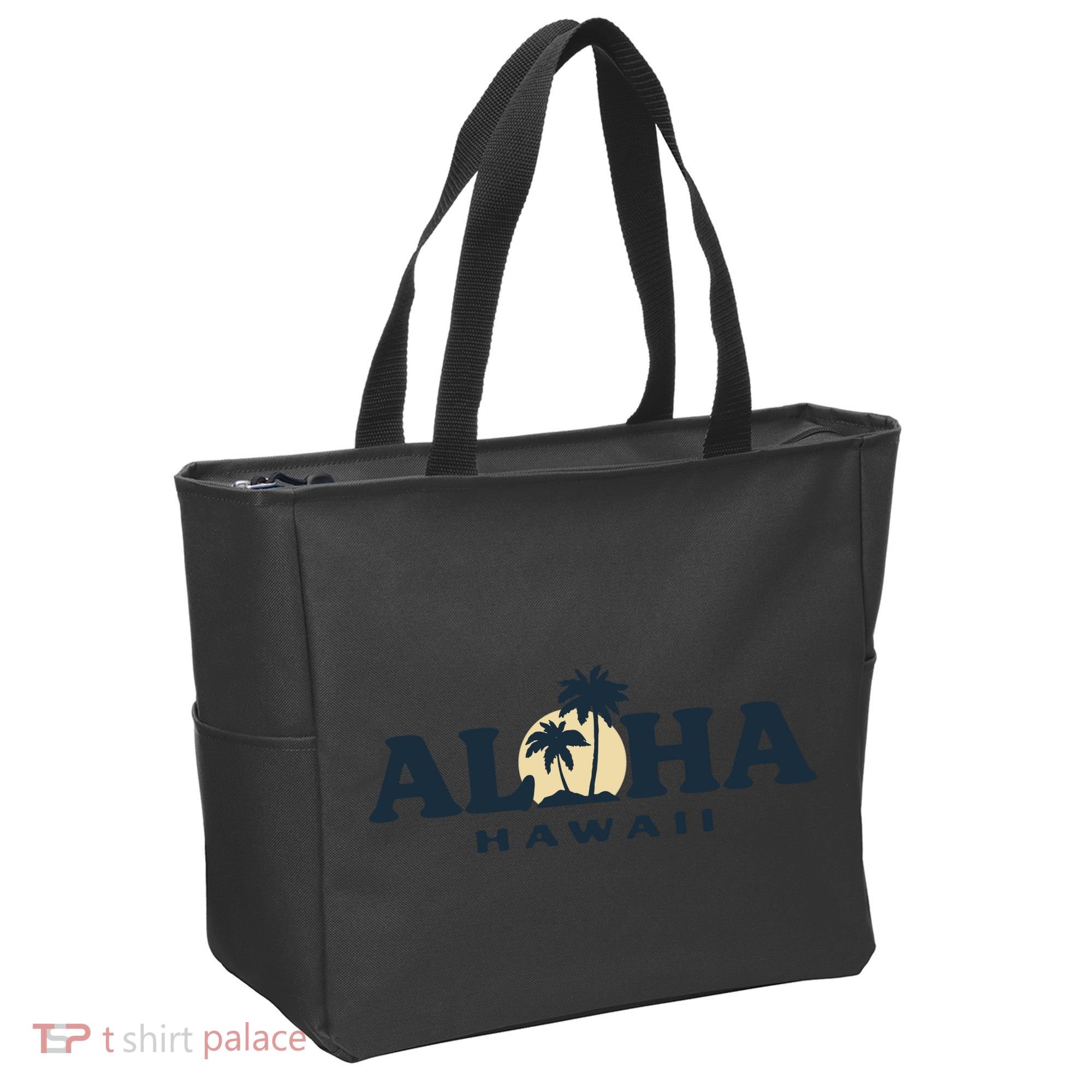 Aloha Sunset Hawaii Tote Bag