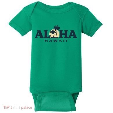 Aloha Sunset Hawaii Baby Bodysuit