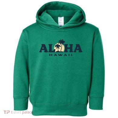 Aloha Sunset Hawaii Toddler Hoodie