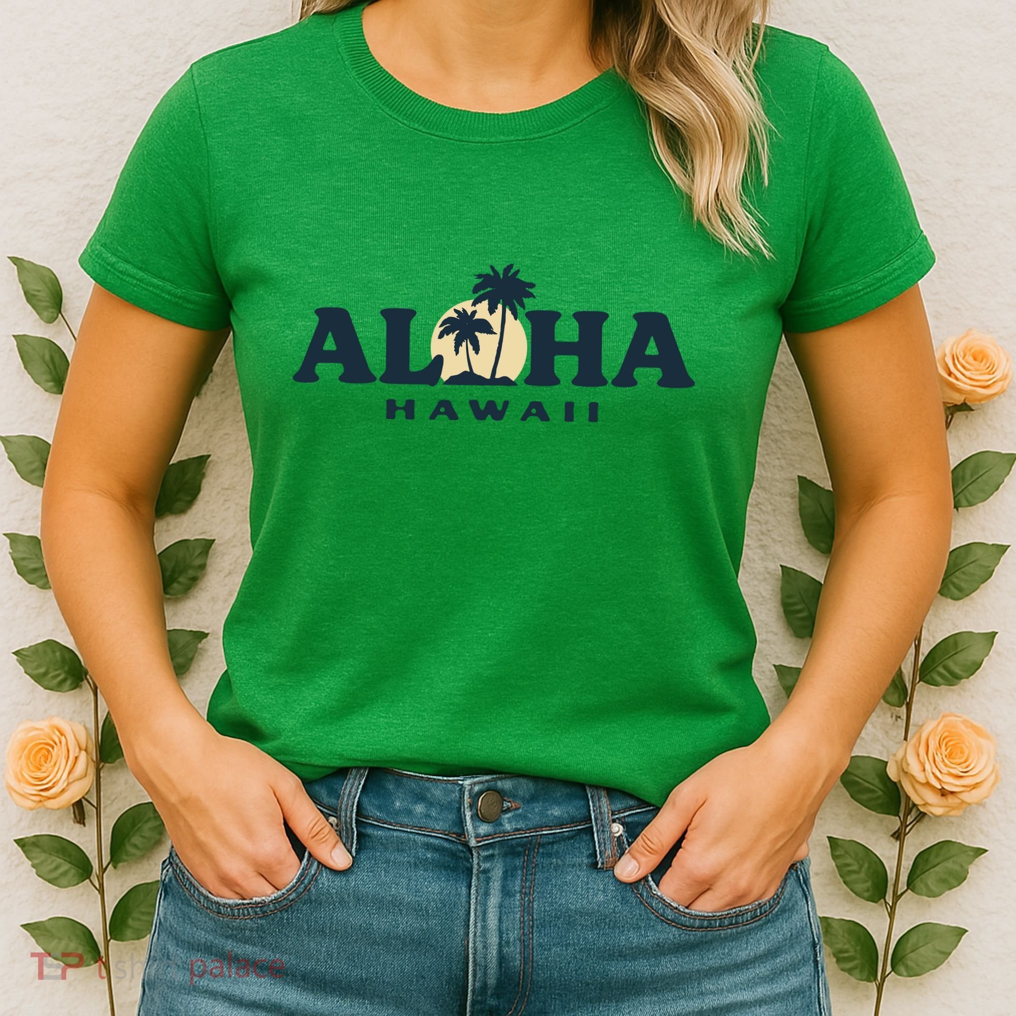 Aloha Sunset Hawaii Women's T-Shirt