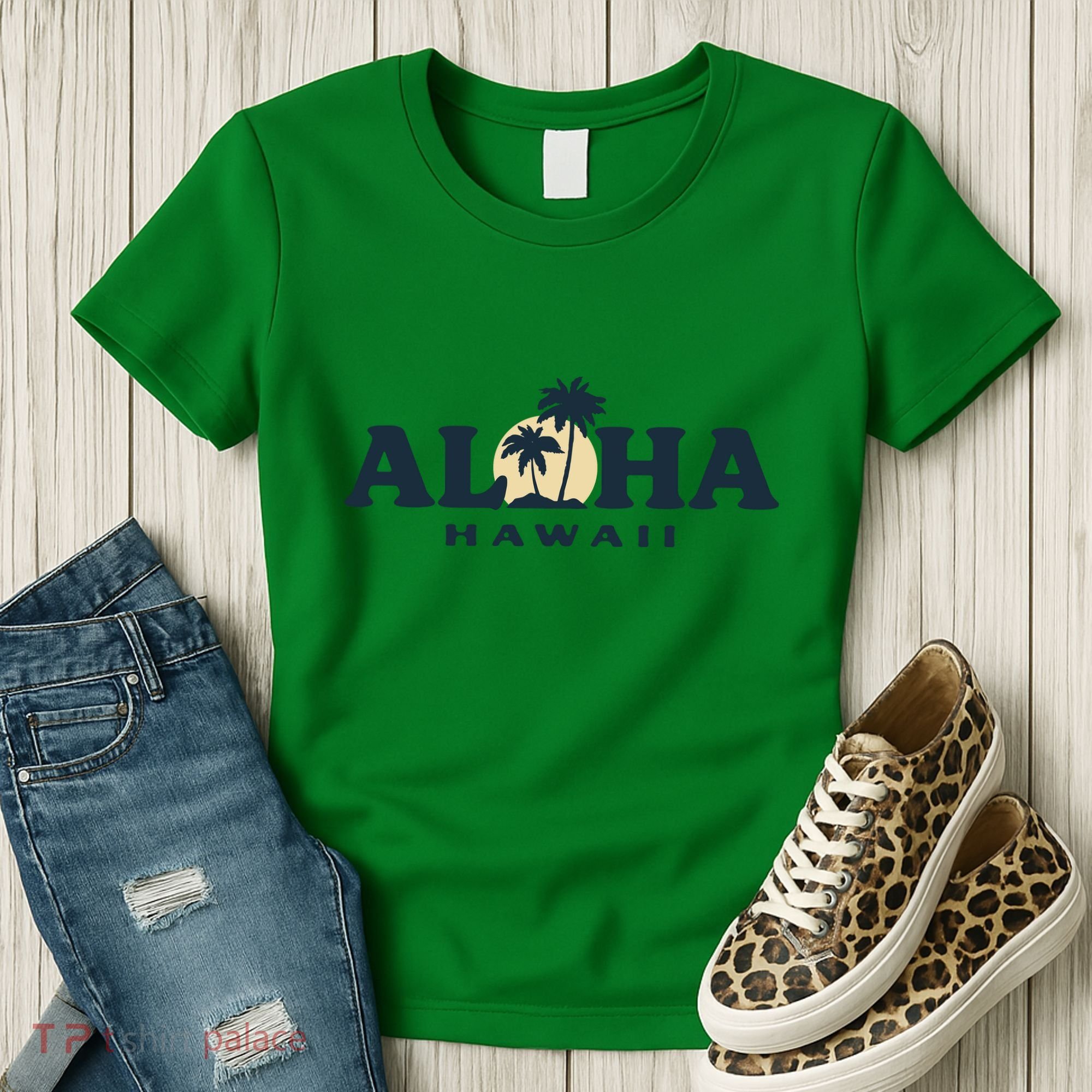Aloha Sunset Hawaii Women's T-Shirt