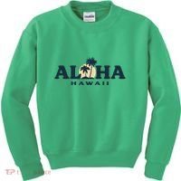 Aloha Sunset Hawaii Kids Sweatshirt thumb 0