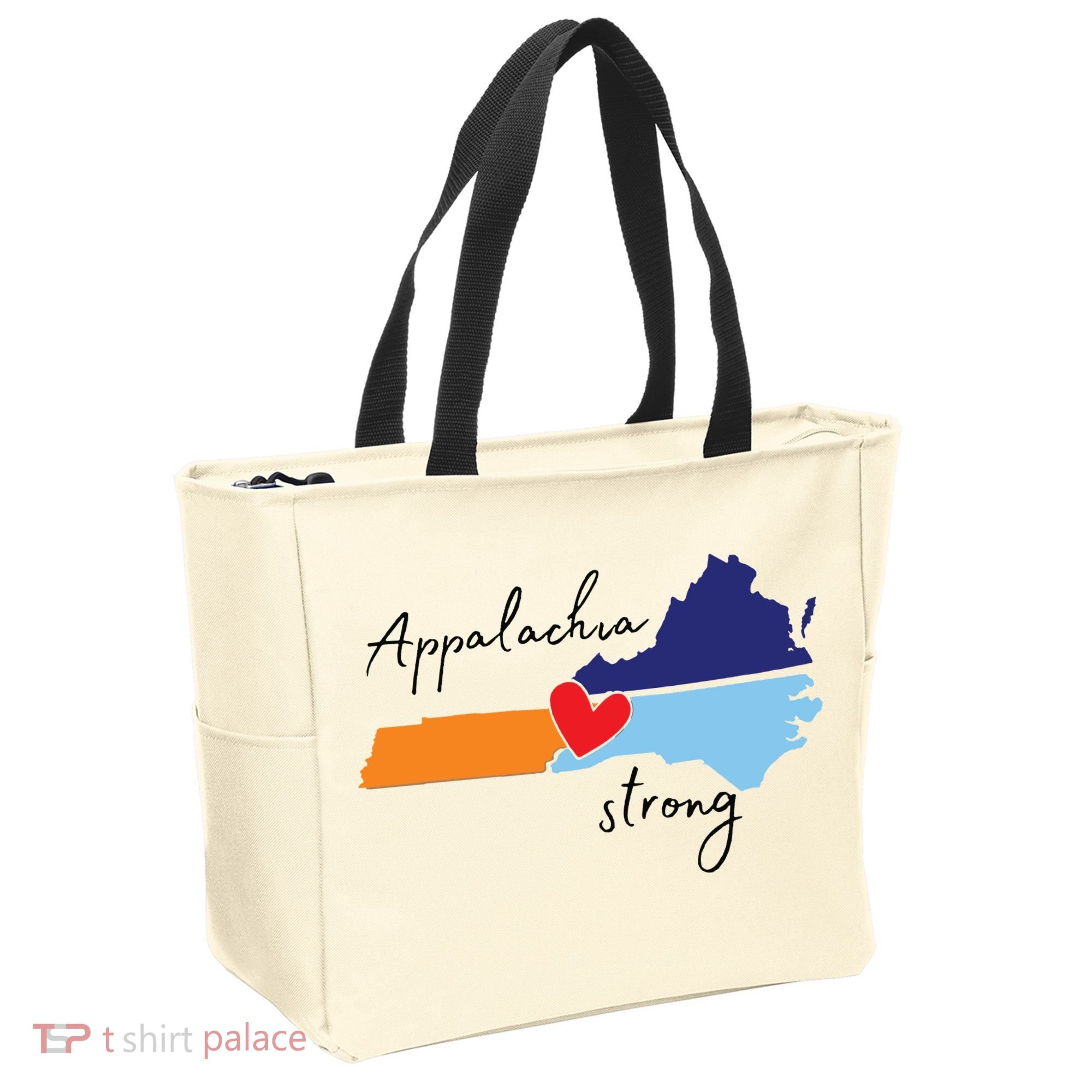 Appalachia Strong Hurricane Helene Disaster Relief Tote Bag
