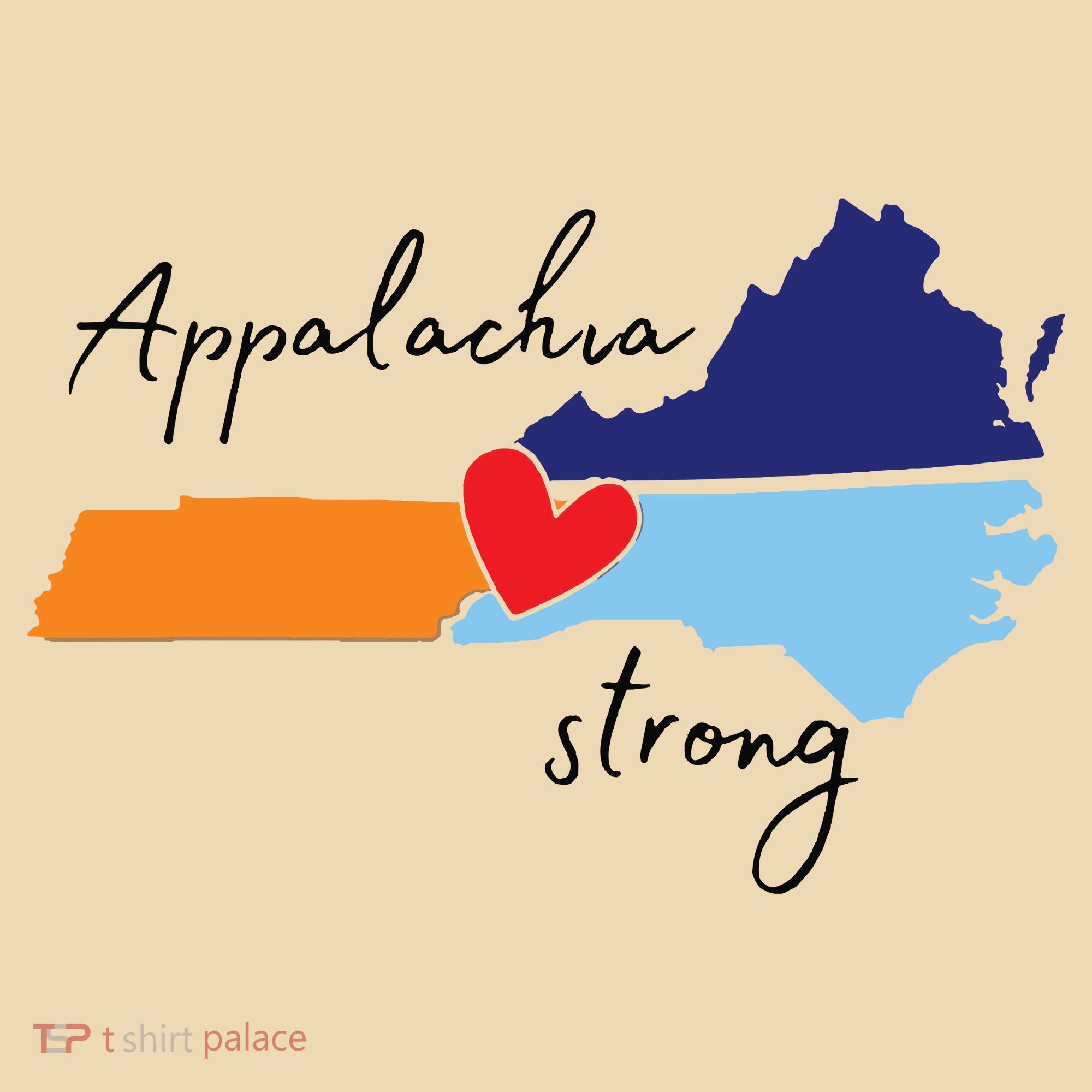 Appalachia Strong Hurricane Helene Disaster Relief Tote Bag