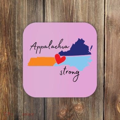Appalachia Strong Hurricane Helene Disaster Relief Coaster