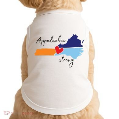 Appalachia Strong Hurricane Helene Disaster Relief Doggie Tank