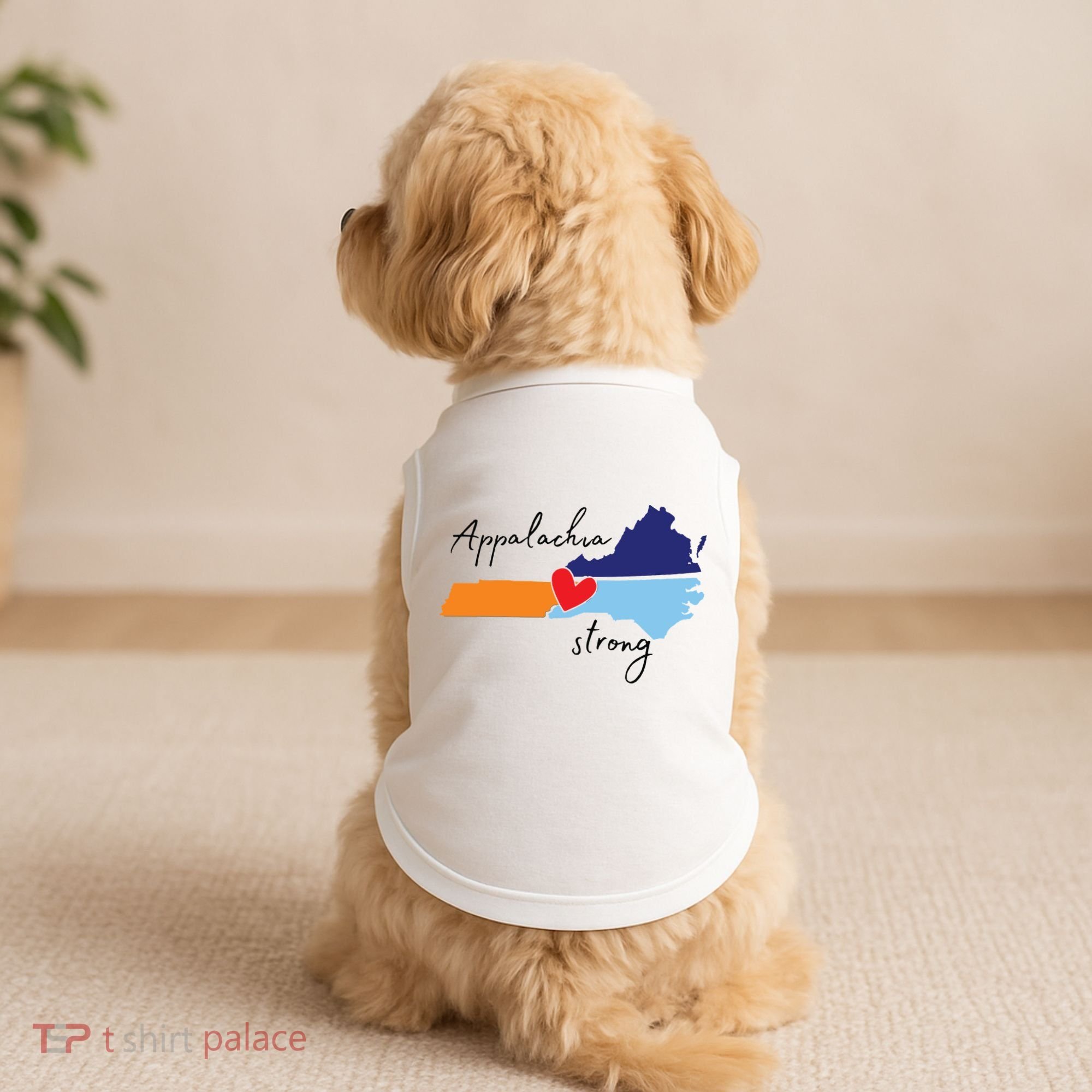 Appalachia Strong Hurricane Helene Disaster Relief Doggie Tank