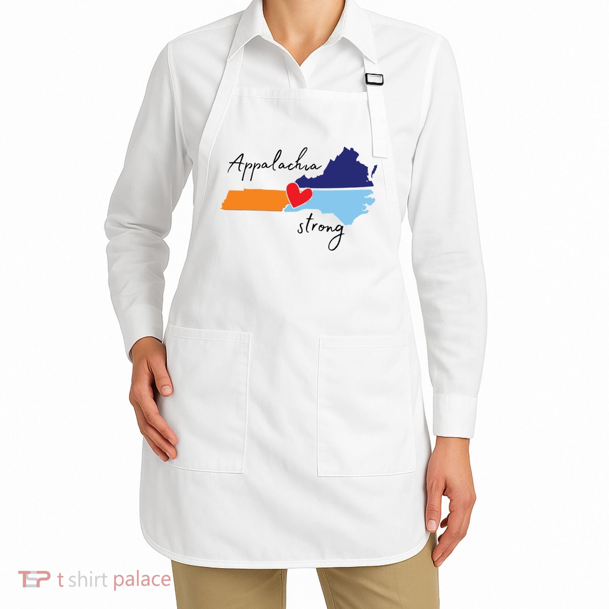 Appalachia Strong Hurricane Helene Disaster Relief Apron