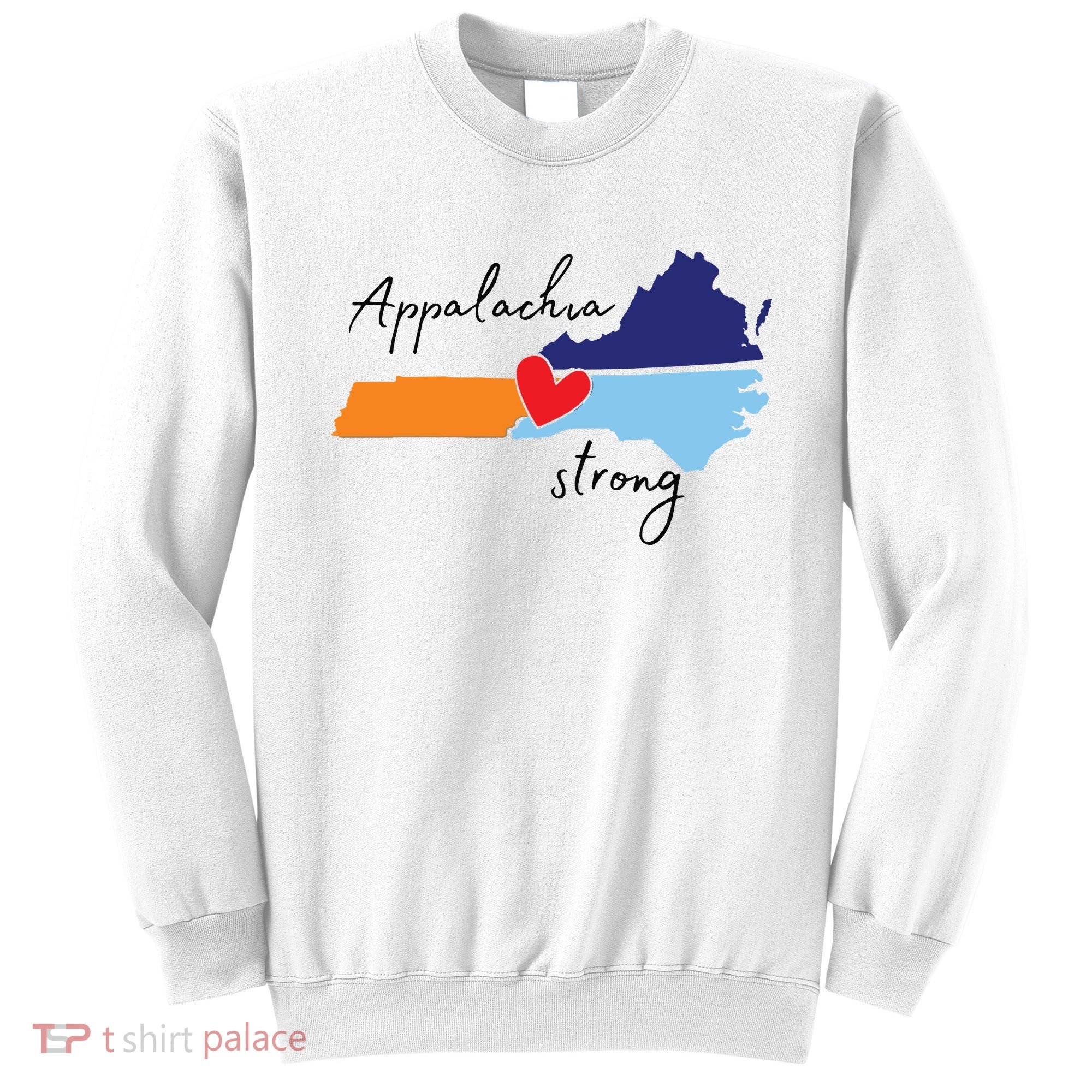 Appalachia Strong Hurricane Helene Disaster Relief Sweatshirt