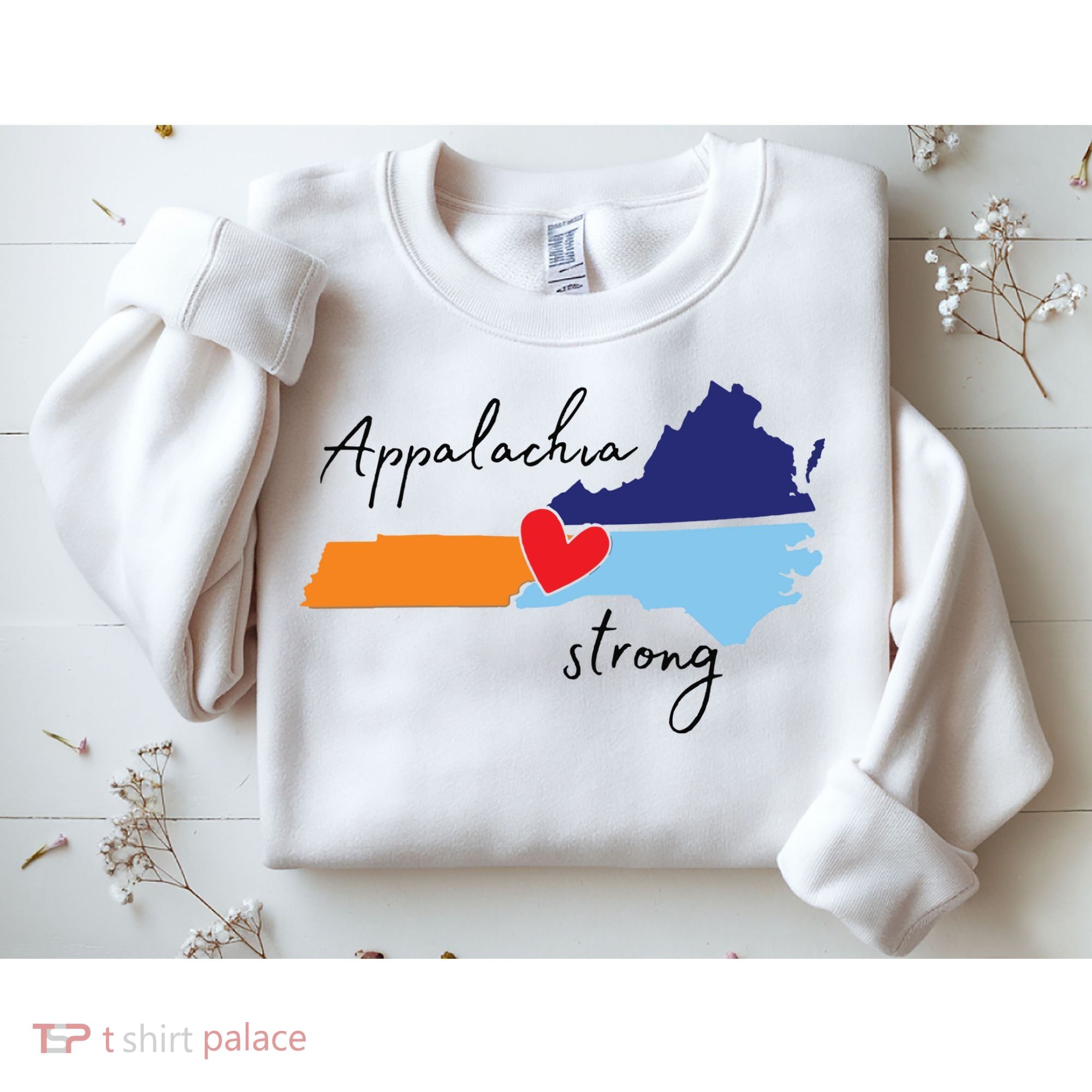 Appalachia Strong Hurricane Helene Disaster Relief Sweatshirt