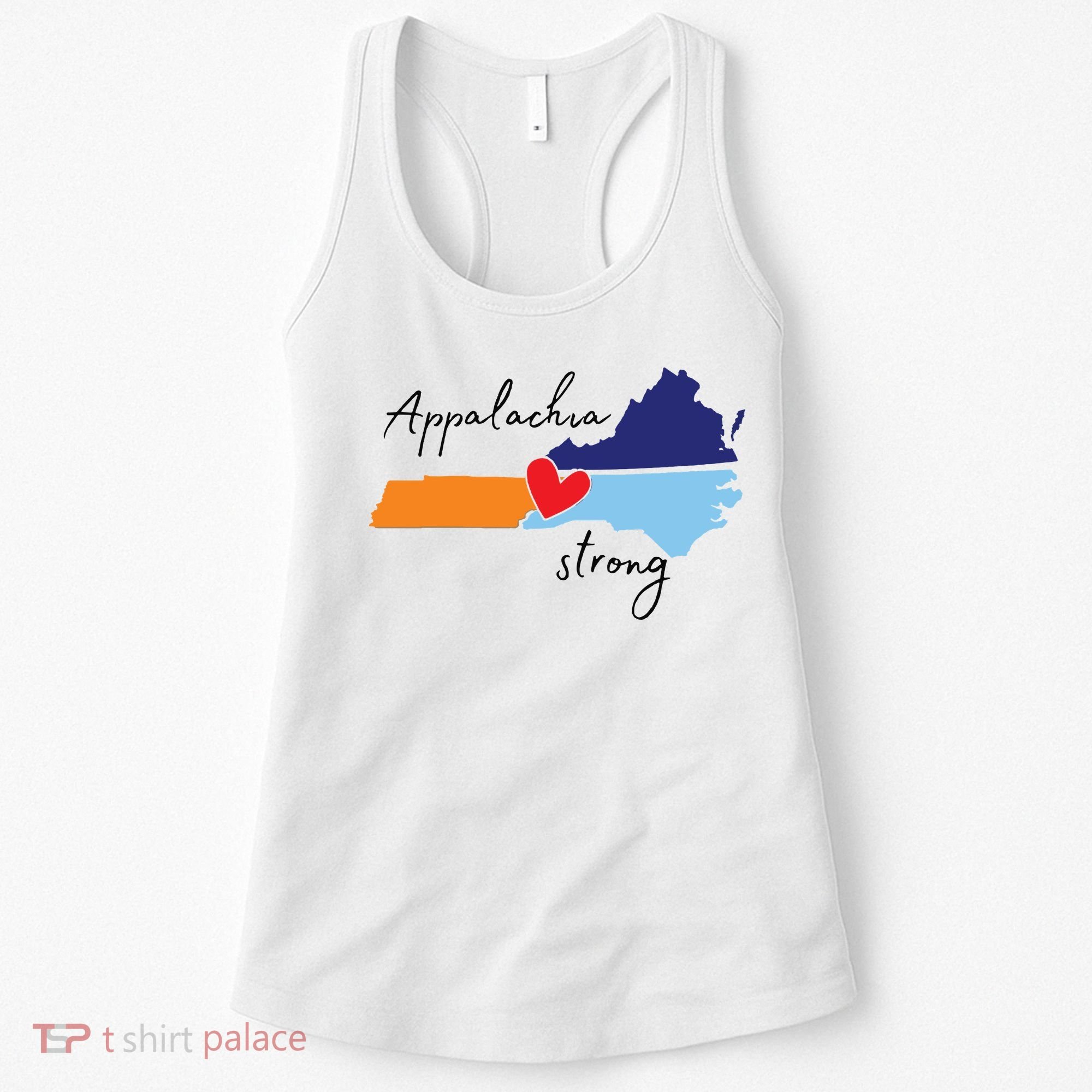 Appalachia Strong Hurricane Helene Disaster Relief Women's Tank Top