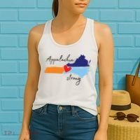 Appalachia Strong Hurricane Helene Disaster Relief Women's Tank Top thumb 2
