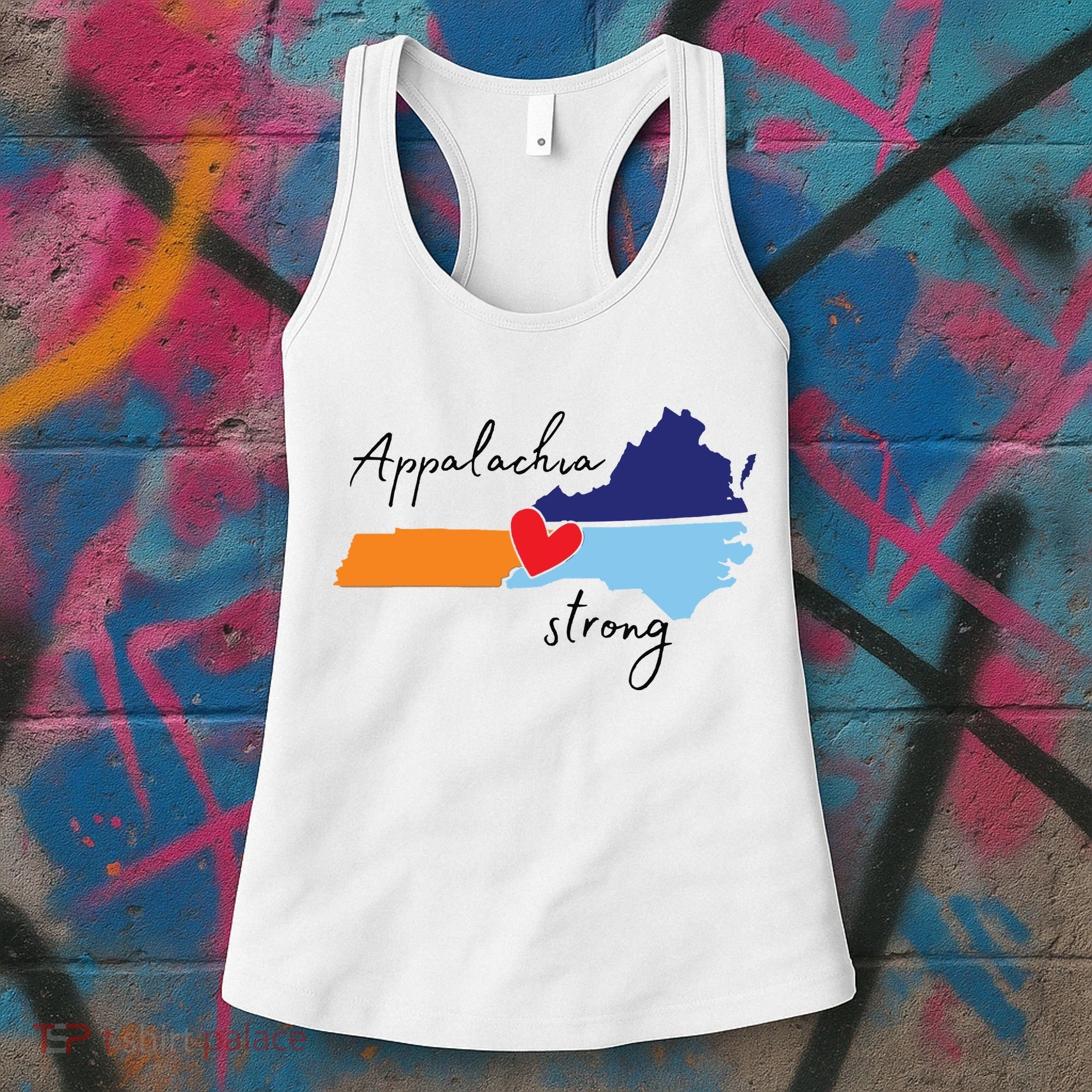 Appalachia Strong Hurricane Helene Disaster Relief Women's Tank Top