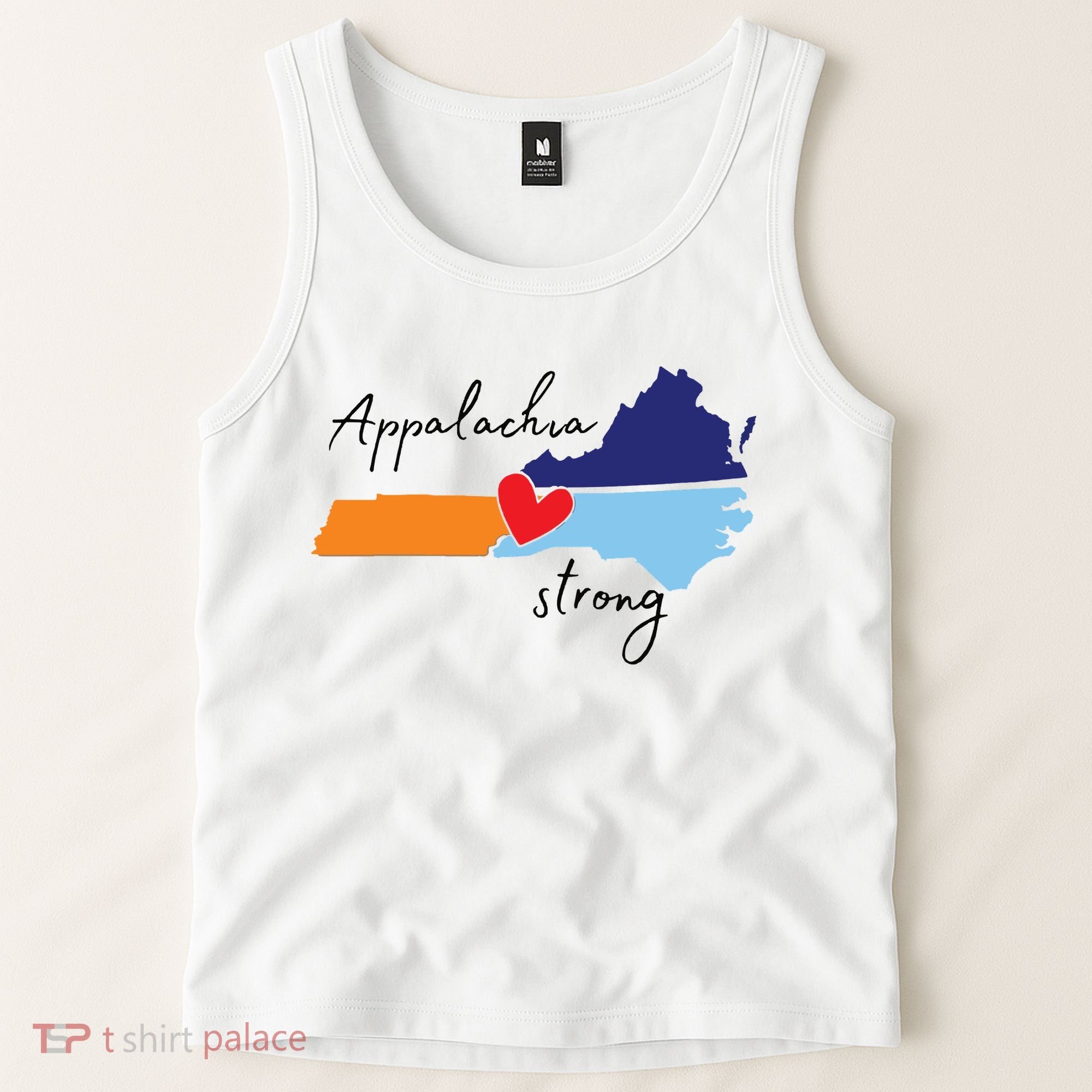 Appalachia Strong Hurricane Helene Disaster Relief Tank Top